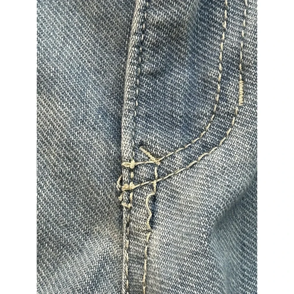 D. Jeans Womens Sz 14 Designer Blue Jeans Wide‎ Leg Crop Light Wash Ladies Pants